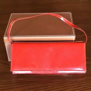 Red Patent Aldo Clutch